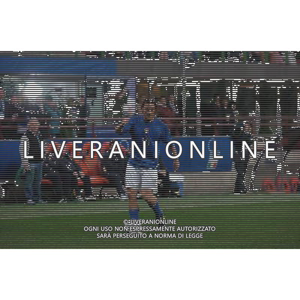 MILANO,26-03-05 DFP/FOTO GIORGIO RAVEZZANI ITALIA-SCOZIA: FRANCESCO TOTTI AG ALDO LIVERANI S A S 