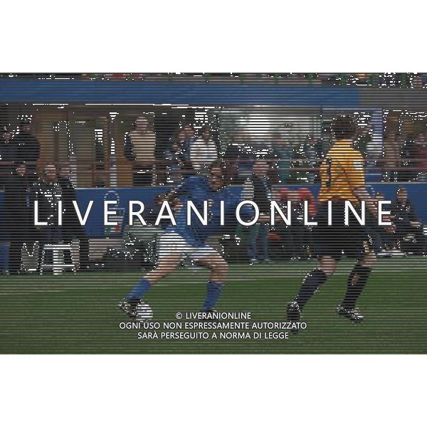 MILANO,26-03-05 DFP/FOTO GIORGIO RAVEZZANI ITALIA-SCOZIA: FRANCESCO TOTTI AG ALDO LIVERANI S A S