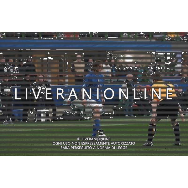 MILANO,26-03-05 DFP/FOTO GIORGIO RAVEZZANI ITALIA-SCOZIA: FRANCESCO TOTTI AG ALDO LIVERANI S A S