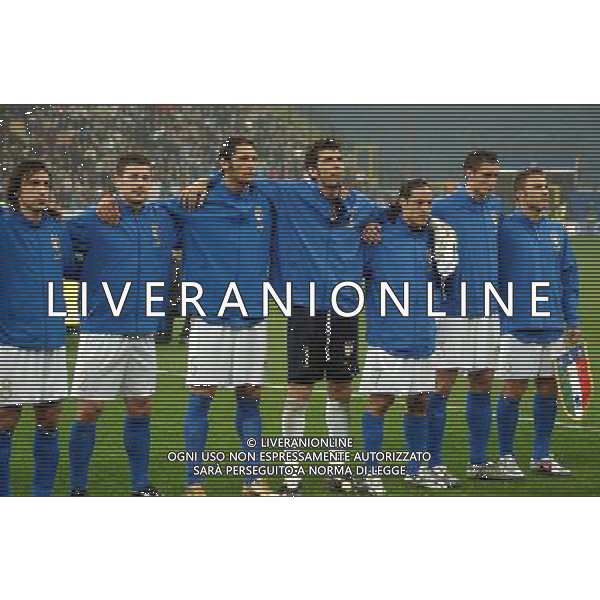 MILANO,26-03-05 DFP/FOTO MARCO DE PONTI ITALIA-SCOZIA: NAZIONALE ITALIANA AG ALDO LIVERANI S A S