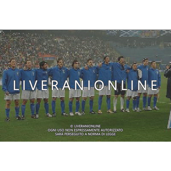 MILANO,26-03-05 DFP/FOTO MARCO DE PONTI ITALIA-SCOZIA: NAZIONALE ITALIANA AG ALDO LIVERANI S A S