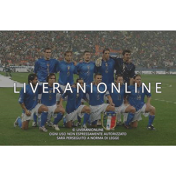 MILANO,26-03-05 DFP/FOTO MARCO DE PONTI ITALIA-SCOZIA: CHIELLINI-GILARDINO-BONERA-MATERAZZI-BUFFON GATTUSO-PIRLO-CAMORANESI-CANNAVARO-CASSANO-TOTTI AG ALDO LIVERANI S A S