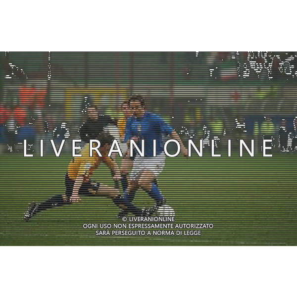 MILANO,26-03-05 DFP/FOTO MARCO DE PONTI ITALIA-SCOZIA: ANTONIO CASSANO AG ALDO LIVERANI S A S