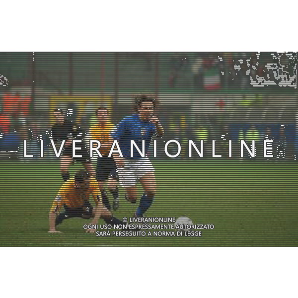 MILANO,26-03-05 DFP/FOTO MARCO DE PONTI ITALIA-SCOZIA: ANTONIO CASSANO AG ALDO LIVERANI S A S