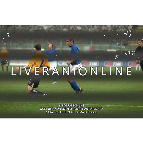 MILANO,26-03-05 DFP/FOTO MARCO DE PONTI ITALIA-SCOZIA: ANTONIO CASSANO AG ALDO LIVERANI S A S