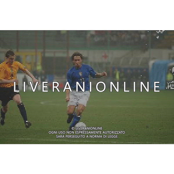 MILANO,26-03-05 DFP/FOTO MARCO DE PONTI ITALIA-SCOZIA: ANTONIO CASSANO AG ALDO LIVERANI S A S