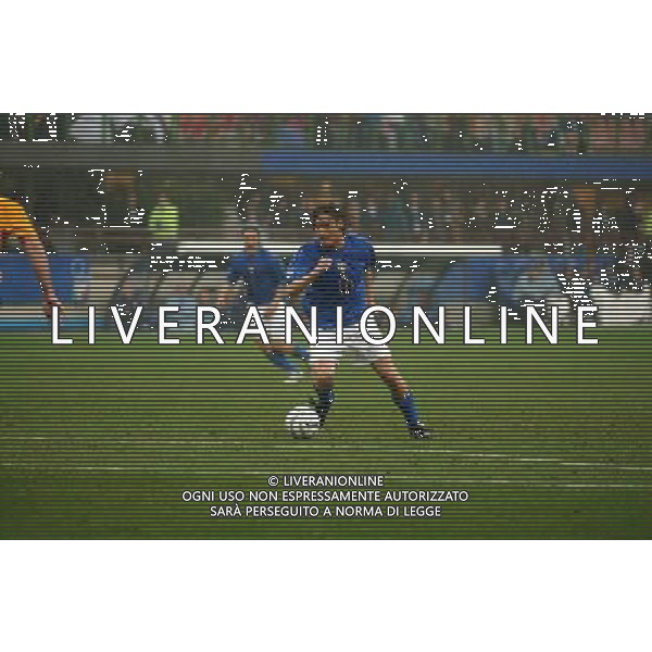 MILANO,26-03-05 DFP/FOTO MARCO DE PONTI ITALIA-SCOZIA: FRANCESCO TOTTI AG ALDO LIVERANI S A S