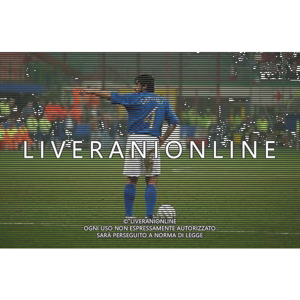 MILANO,26-03-05 DFP/FOTO MARCO DE PONTI ITALIA-SCOZIA: GENNARO GATTUSO AG ALDO LIVERANI S A S