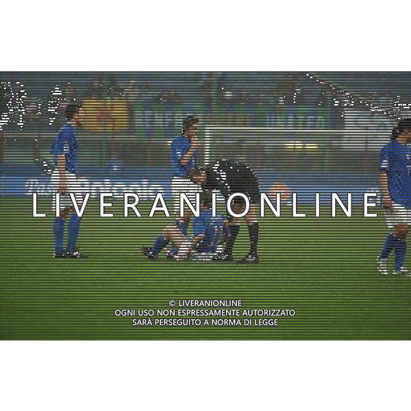 MILANO,26-03-05 DFP/FOTO MARCO DE PONTI ITALIA-SCOZIA: ANTONIO CASSANO AG ALDO LIVERANI S A S