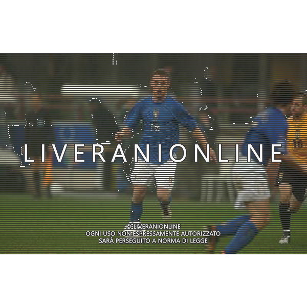 MILANO,26-03-05 DFP/FOTO MARCO DE PONTI ITALIA-SCOZIA: DANIELE DE ROSSI AG ALDO LIVERANI S A S 