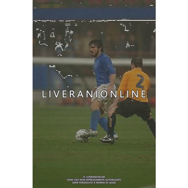 MILANO,26-03-05 DFP/FOTO MARCO DE PONTI ITALIA-SCOZIA: GENNARO GATTUSO AG ALDO LIVERANI S A S 