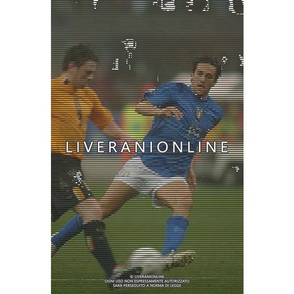 MILANO,26-03-05 DFP/FOTO MARCO DE PONTI ITALIA-SCOZIA: LUCA TONI AG ALDO LIVERANI S A S