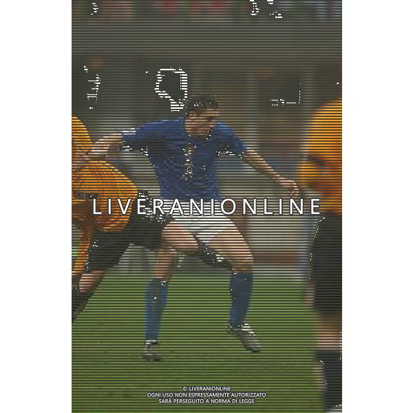 MILANO,26-03-05 DFP/FOTO MARCO DE PONTI ITALIA-SCOZIA: GIORGIO CHIELLINI AG ALDO LIVERANI S A S