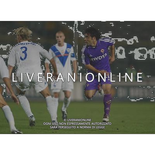 BRESCIA-FIORENTINA COPPA ITALIA TIM CUP 29/09/04 NELLA FOTO FABRIZIO MICCOLI FOTO FILIPPO VENEZIA/AGENZIA ALDO LIVERANI
