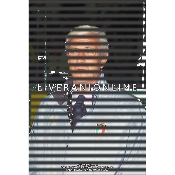 STADIO TARDINI DI PARMA 13/10/2004 ITALIA-BIELORUSSIA NELLA FOTO MARCELLO LIPPI FOTO DFP-AG ALDO LIVERANI SAS