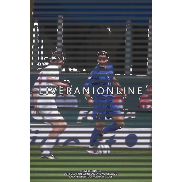 STADIO TARDINI DI PARMA 13/10/2004 ITALIA-BIELORUSSIA NELLA FOTO GIANLUCA ZAMBROTTA FOTO DFP-AG ALDO LIVERANI SAS