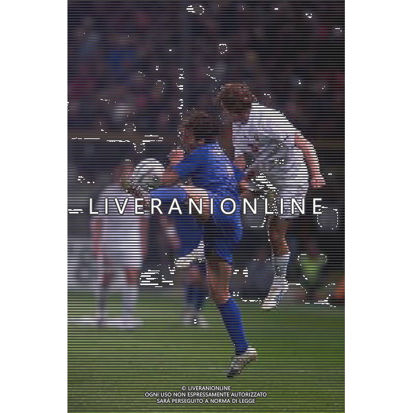 STADIO TARDINI DI PARMA 13/10/2004 ITALIA-BIELORUSSIA NELLA FOTO ALBERTO GILARDINO FOTO DFP-AG ALDO LIVERANI SAS