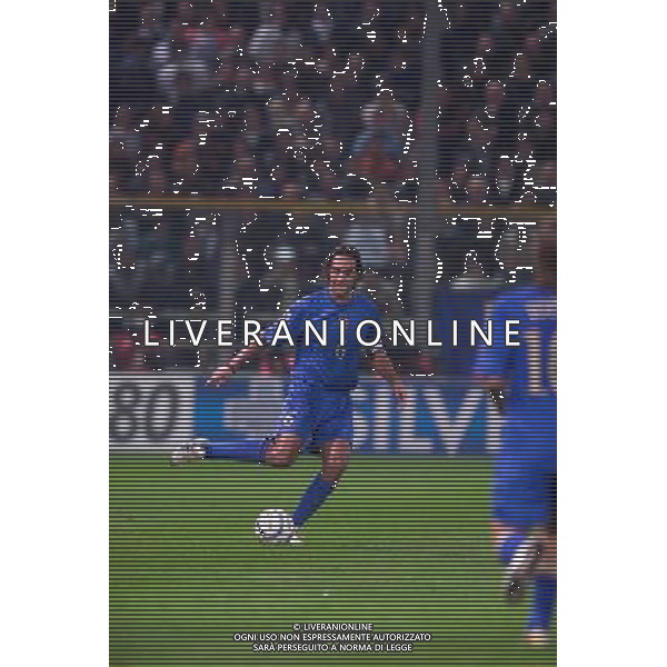 STADIO TARDINI DI PARMA 13/10/2004 ITALIA-BIELORUSSIA NELLA FOTO ALESSANDRO NESTA FOTO DFP-AG ALDO LIVERANI SAS