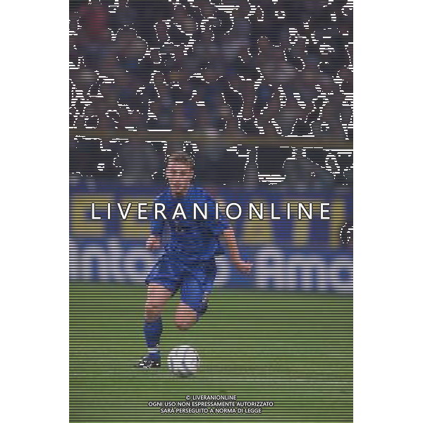 STADIO TARDINI DI PARMA 13/10/2004 ITALIA-BIELORUSSIA NELLA FOTO DANIELE DE ROSSI FOTO DFP-AG ALDO LIVERANI SAS