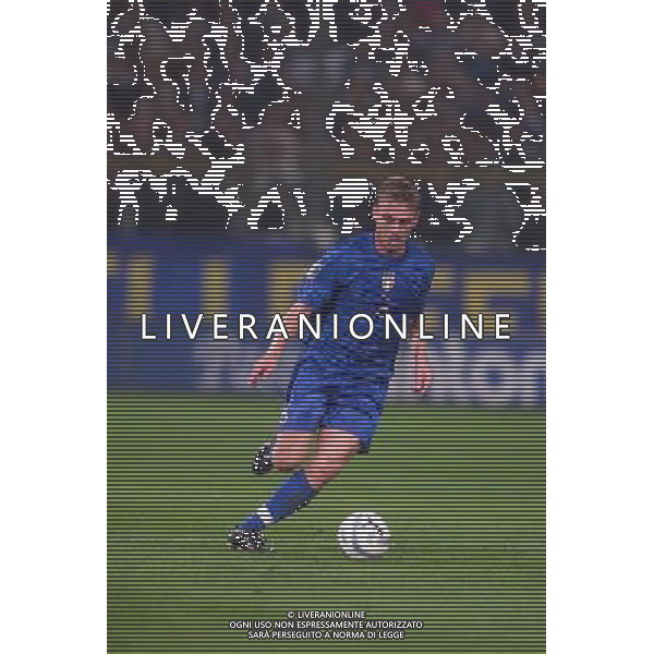STADIO TARDINI DI PARMA 13/10/2004 ITALIA-BIELORUSSIA NELLA FOTO DANIELE DE ROSSI FOTO DFP-AG ALDO LIVERANI SAS
