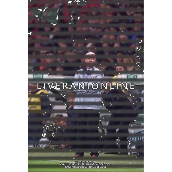 STADIO TARDINI DI PARMA 13/10/2004 ITALIA-BIELORUSSIA NELLA FOTO MARCELLO LIPPI FOTO DFP-AG ALDO LIVERANI SAS