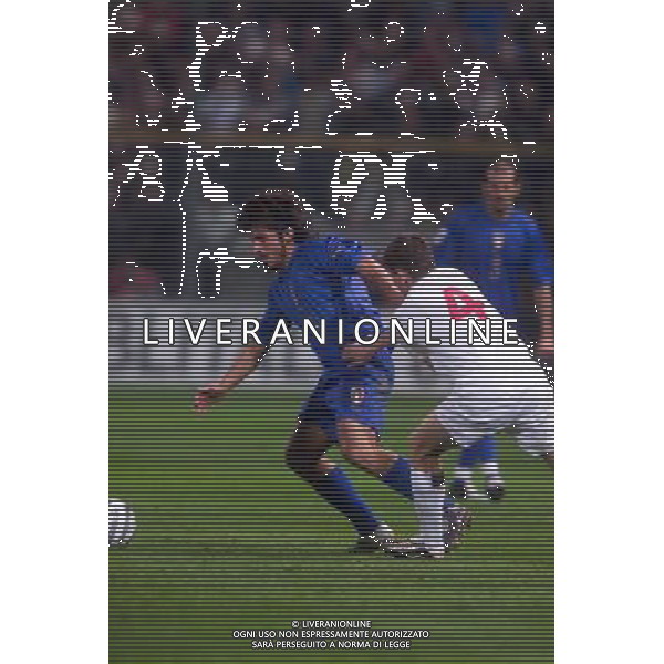 STADIO TARDINI DI PARMA 13/10/2004 ITALIA-BIELORUSSIA NELLA FOTO GATTUSO GENNARO FOTO DFP-AG ALDO LIVERANI SAS