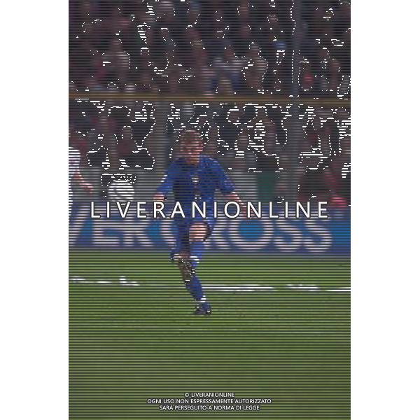 STADIO TARDINI DI PARMA 13/10/2004 ITALIA-BIELORUSSIA NELLA FOTO DE ROSSI DANIELE FOTO DFP-AG ALDO LIVERANI SAS