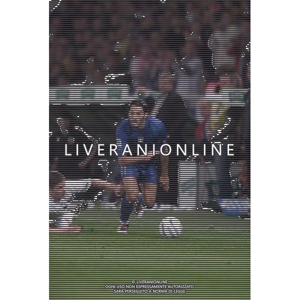 STADIO TARDINI DI PARMA 13/10/2004 ITALIA-BIELORUSSIA NELLA FOTO GIANLUCA ZAMBROTTA FOTO DFP-AG ALDO LIVERANI SAS
