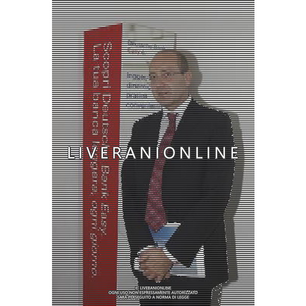 MILANO 5/6/2013 DEUTCHE BANK VIA TURATI, 27/29 PRESENTAZIONE DI \'DEUTCHE BANK EASY\' NELLA FOTO SEBASTIANO MARULLI FOTO ROMANO/AG ALDO LIERANI S.A.S.
