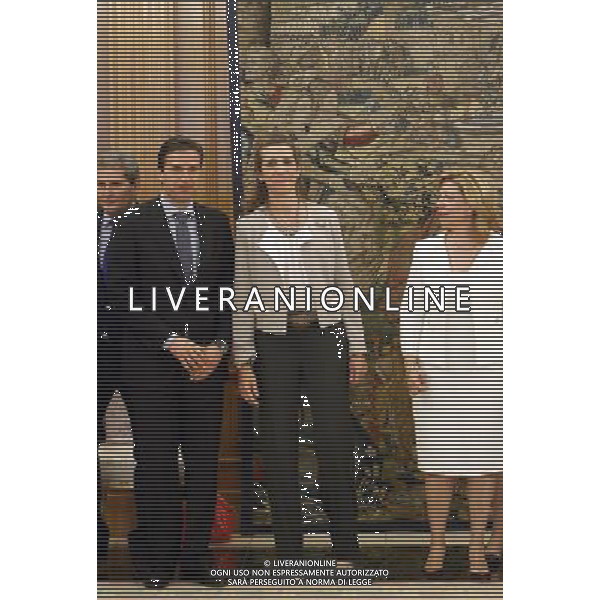 Madrid (04/06//2013).- S.A.R. la infanta Da. Elena de Borbon, recibe en audiencia a una representacion de la red Espa