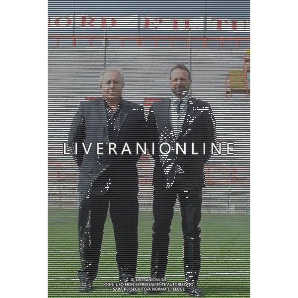 PERUGIA CALCIO 2013 NELLA FOTO MASSIMILIANO SANTOPADRE PRESIDENTE PERUGIA CALCIO CON MONETI FOTO SETTONCE ROBERTO-AG ALDO LIVERANI SAS