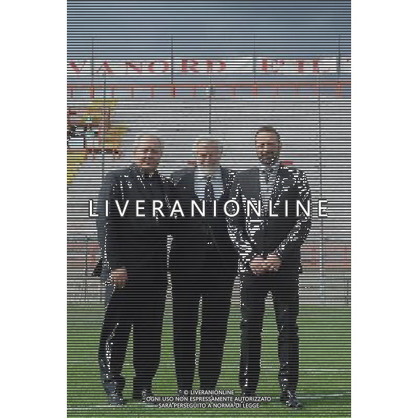 PERUGIA CALCIO 2013 NELLA FOTO MASSIMILIANO SANTOPADRE PRESIDENTE PERUGIA CALCIO-LUIGI AGNOLIN-MONETI FOTO SETTONCE ROBERTO-AG ALDO LIVERANI SAS