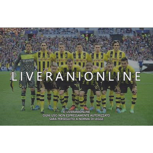 Borrusia Dortmund Team Group Champions League Final 2013 Borussia Dortmund V Bayern Munich 25/05/13 UEFA Champions League Final 2013 at Wembley Stadium Photo: Robin Parker Fotosports International ©photoshot/AGENZIA ALDO LIVERANI SAS - ITALY ONLY - Borussia Dortmund - Bayern Monaco UEFA Champions League 2012/2013 Finale Londra - 25.05.2013