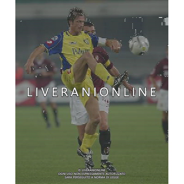 VERONA 29 / 09 / 2004 CHIEVO-TORINO COPPA ITALIA TIM CUP 2004 NELLA FOTO: FABIO MORO FOTO PAOLA GARBUIO / ALDO LIVERANI s.a.s 