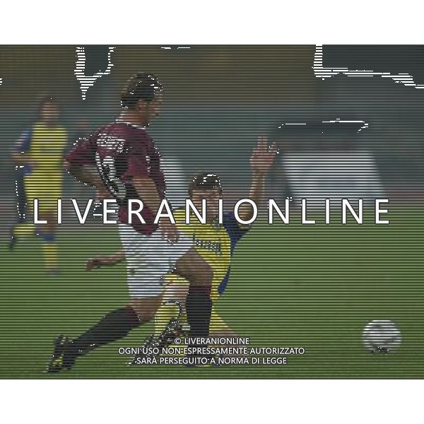 VERONA 29 / 09 / 2004 CHIEVO-TORINO COPPA ITALIA TIM CUP 2004 NELLA FOTO: DAVIDE SUCCI E ANDREA ZANCHETTA FOTO PAOLA GARBUIO / ALDO LIVERANI s.a.s 