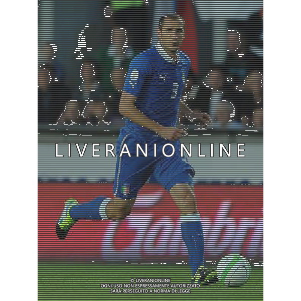 Qualificazioni ai Campionati Mondiali di Calcio Brasile FIFA 2014 Gruppo B Praga - 07.06.2013 Repubblica Ceca-Italia Nella Foto:chiellini /Ph.Vitez-Ag. Aldo Liverani