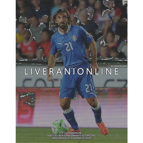 Qualificazioni ai Campionati Mondiali di Calcio Brasile FIFA 2014 Gruppo B Praga - 07.06.2013 Repubblica Ceca-Italia Nella Foto:pirlo /Ph.Vitez-Ag. Aldo Liverani