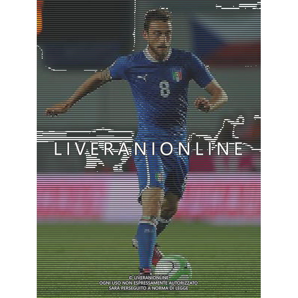 Qualificazioni ai Campionati Mondiali di Calcio Brasile FIFA 2014 Gruppo B Praga - 07.06.2013 Repubblica Ceca-Italia Nella Foto:montolivo /Ph.Vitez-Ag. Aldo Liverani