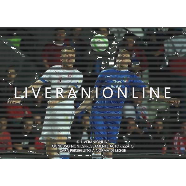 Qualificazioni ai Campionati Mondiali di Calcio Brasile FIFA 2014 Gruppo B Praga - 07.06.2013 Repubblica Ceca-Italia Nella Foto:abate kadlec /Ph.Vitez-Ag. Aldo Liverani