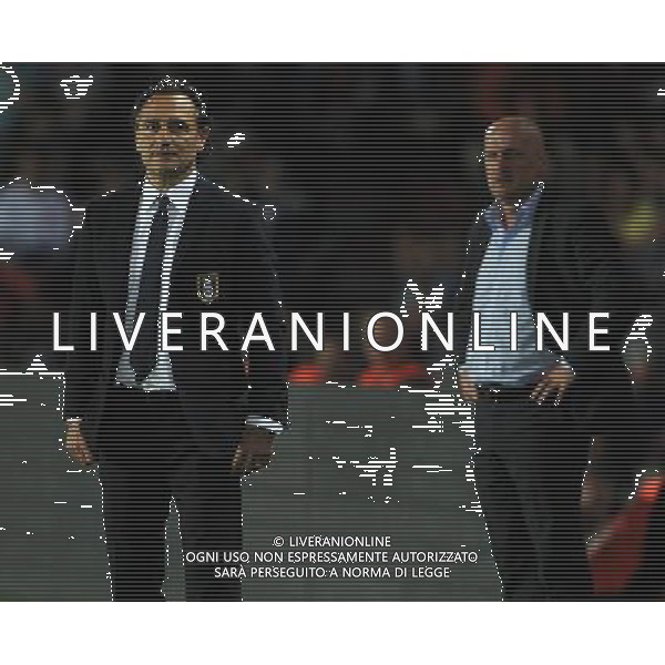 Qualificazioni ai Campionati Mondiali di Calcio Brasile FIFA 2014 Gruppo B Praga - 07.06.2013 Repubblica Ceca-Italia Nella Foto:prandelli bilek /Ph.Vitez-Ag. Aldo Liverani