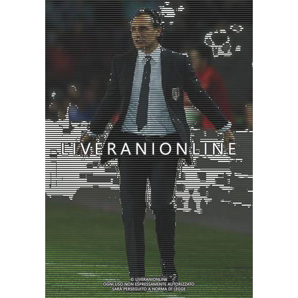 Qualificazioni ai Campionati Mondiali di Calcio Brasile FIFA 2014 Gruppo B Praga - 07.06.2013 Repubblica Ceca-Italia Nella Foto:rabbia prandelli /Ph.Vitez-Ag. Aldo Liverani