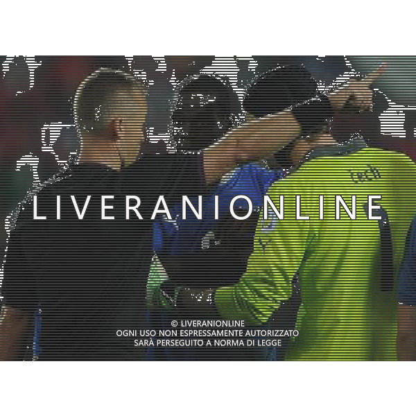 Qualificazioni ai Campionati Mondiali di Calcio Brasile FIFA 2014 Gruppo B Praga - 07.06.2013 Repubblica Ceca-Italia Nella Foto:proteste balotelli /Ph.Vitez-Ag. Aldo Liverani