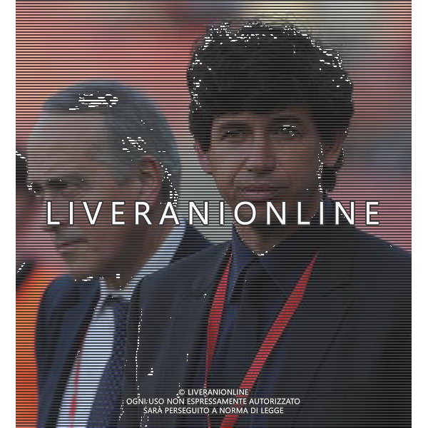 Qualificazioni ai Campionati Mondiali di Calcio Brasile FIFA 2014 Gruppo B Praga - 07.06.2013 Repubblica Ceca-Italia Nella Foto:Abete Giancarlo-Albertini Demetrio /Ph.Vitez-Ag. Aldo Liverani