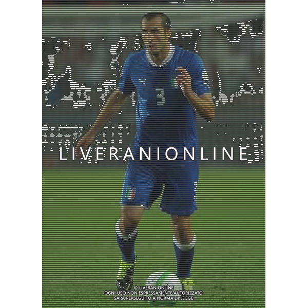 Qualificazioni ai Campionati Mondiali di Calcio Brasile FIFA 2014 Gruppo B Praga - 07.06.2013 Repubblica Ceca-Italia Nella Foto:Chiellini Giorgio /Ph.Vitez-Ag. Aldo Liverani