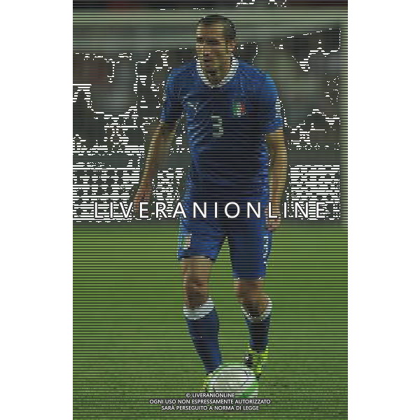 Qualificazioni ai Campionati Mondiali di Calcio Brasile FIFA 2014 Gruppo B Praga - 07.06.2013 Repubblica Ceca-Italia Nella Foto:Chiellini Giorgio /Ph.Vitez-Ag. Aldo Liverani