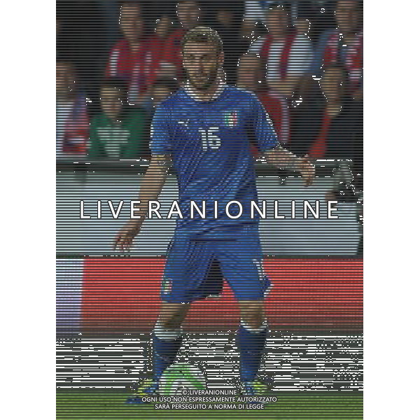 Qualificazioni ai Campionati Mondiali di Calcio Brasile FIFA 2014 Gruppo B Praga - 07.06.2013 Repubblica Ceca-Italia Nella Foto:De Rossi Daniele /Ph.Vitez-Ag. Aldo Liverani