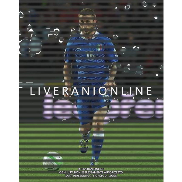 Qualificazioni ai Campionati Mondiali di Calcio Brasile FIFA 2014 Gruppo B Praga - 07.06.2013 Repubblica Ceca-Italia Nella Foto:De Rossi Daniele /Ph.Vitez-Ag. Aldo Liverani