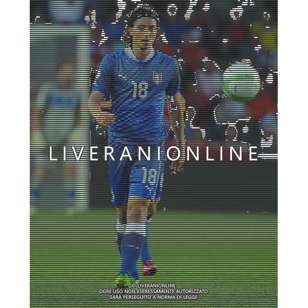 Qualificazioni ai Campionati Mondiali di Calcio Brasile FIFA 2014 Gruppo B Praga - 07.06.2013 Repubblica Ceca-Italia Nella Foto:Montolivo Riccardo /Ph.Vitez-Ag. Aldo Liverani