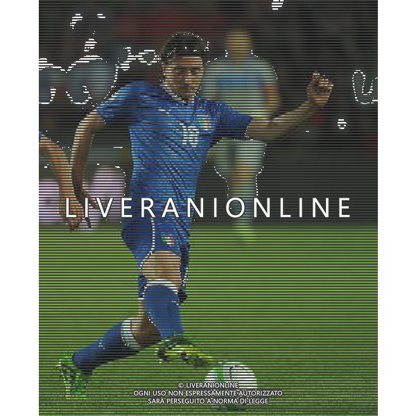 Qualificazioni ai Campionati Mondiali di Calcio Brasile FIFA 2014 Gruppo B Praga - 07.06.2013 Repubblica Ceca-Italia Nella Foto:Montolivo Riccardo /Ph.Vitez-Ag. Aldo Liverani