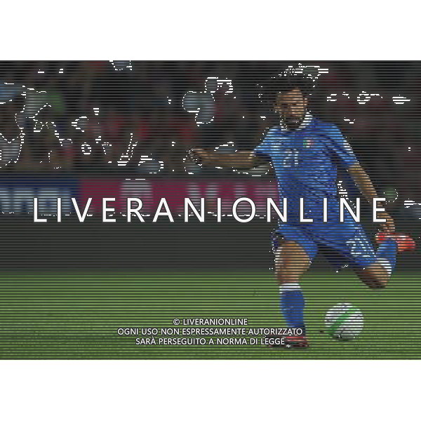 Qualificazioni ai Campionati Mondiali di Calcio Brasile FIFA 2014 Gruppo B Praga - 07.06.2013 Repubblica Ceca-Italia Nella Foto:Pirlo Andrea /Ph.Vitez-Ag. Aldo Liverani